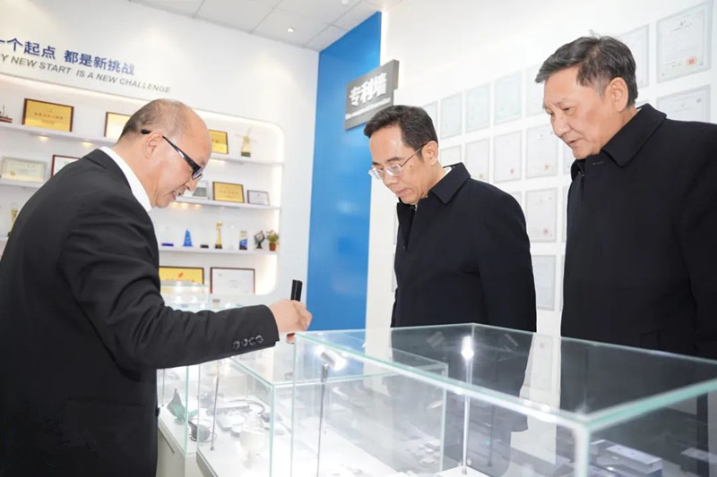 熱烈歡迎麗水市市委書(shū)記吳舜澤一行蒞臨旦迪考察交流”